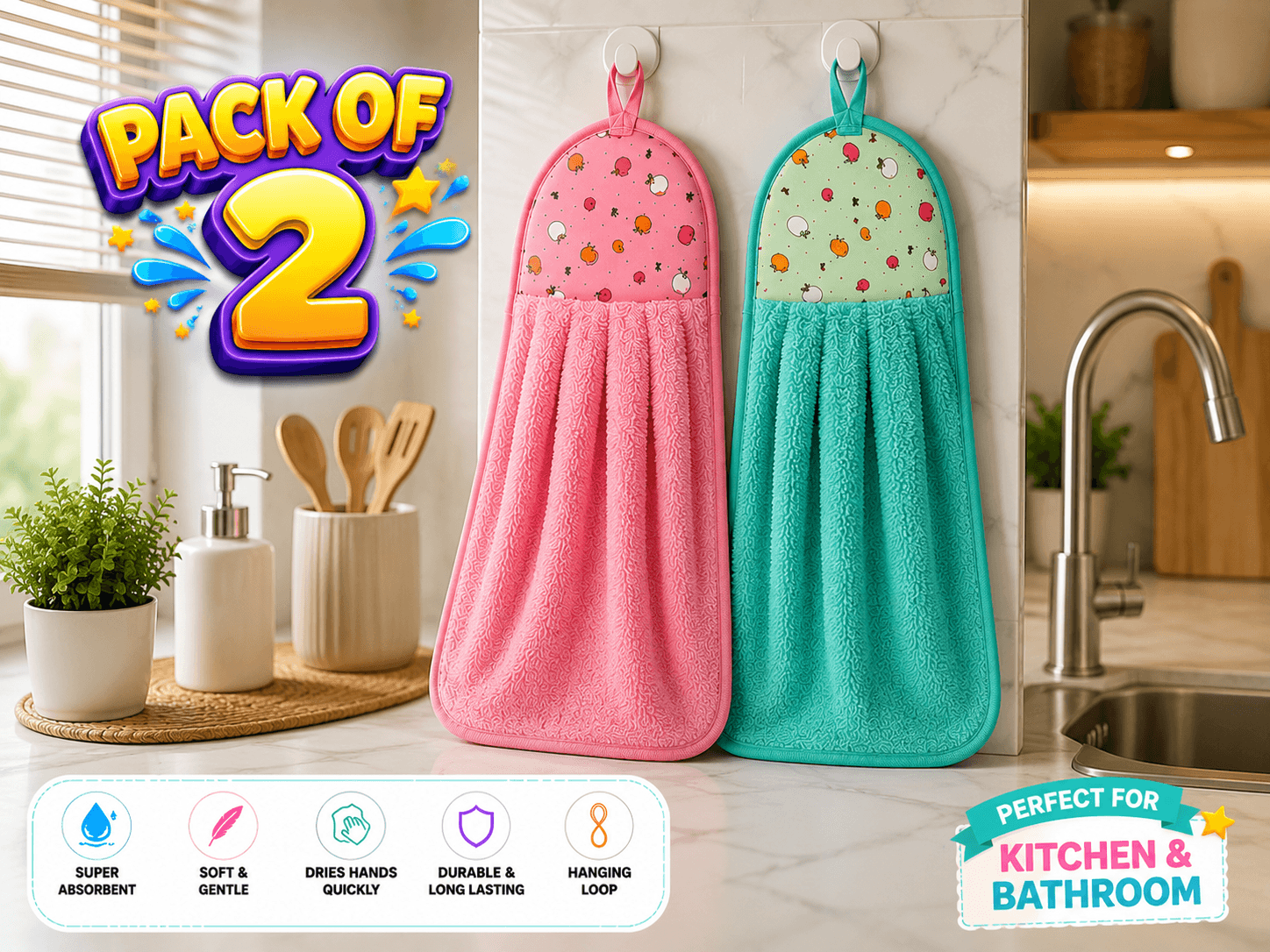 Hanging Towel (Pack of 2) — image 2
