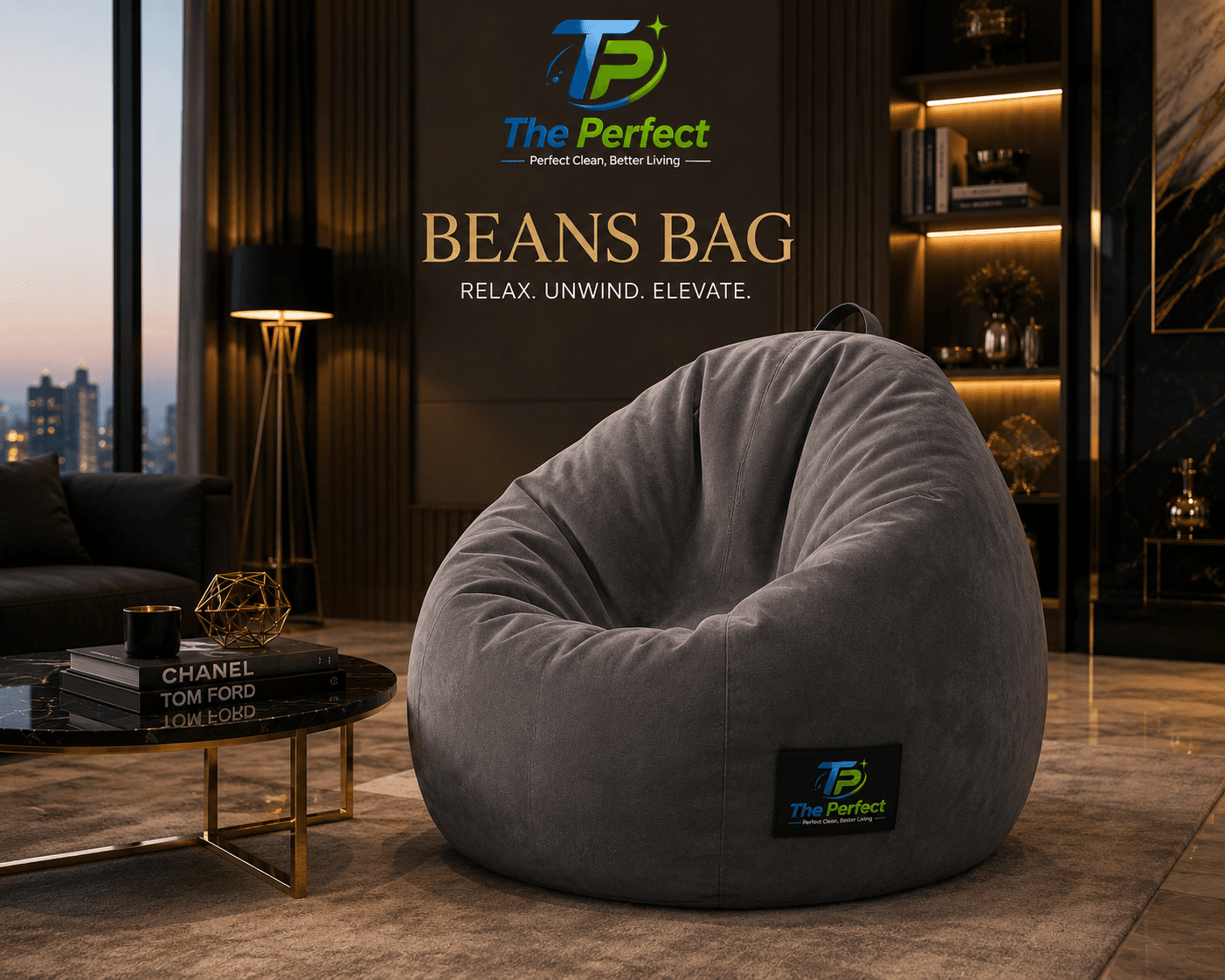 Beans Bag Lounge Chair — image 3